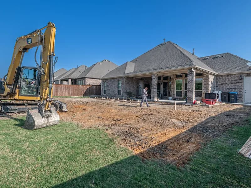 Pool excavation project in Jacksonville